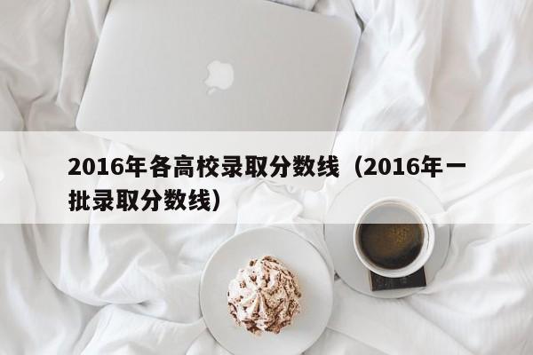 2016年各高校录取分数线(2016年一批录取分数线)
